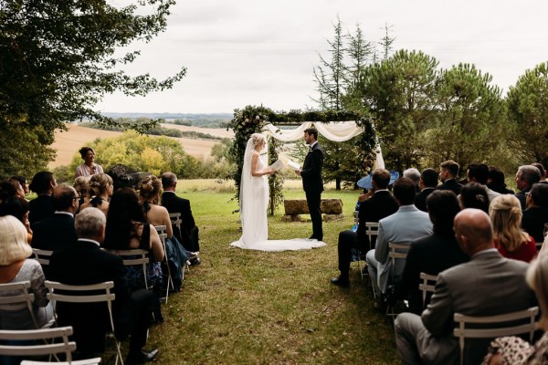 wedding ceremony outdoors