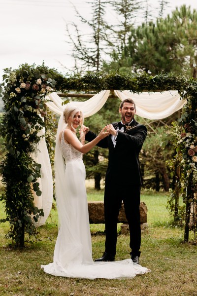 bride and groom ceremony