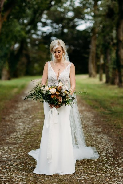 bride and bouquet