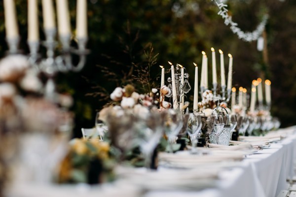 wedding table decor