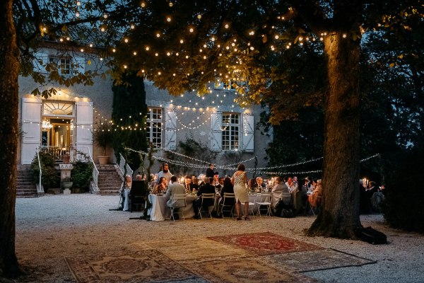 oudoor destination wedding reception