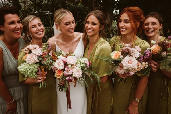 bridesmaids green