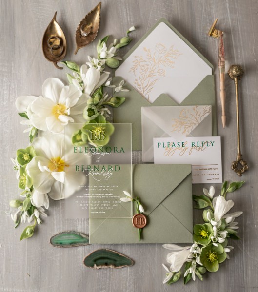 Spring Wedding Invite | One Fab Day