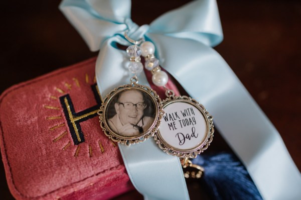 locket or charm memento to remember loved ones Olga Hogan Photography: Hannah & Eoghan