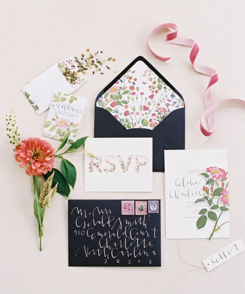 Spring Wedding Invite | One Fab Day