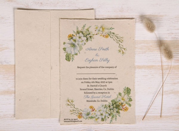 Spring Wedding Invite | One Fab Day