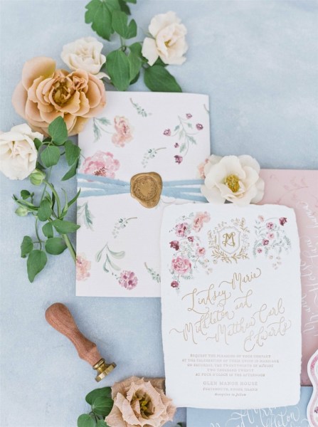 Spring Wedding Invite | One Fab Day