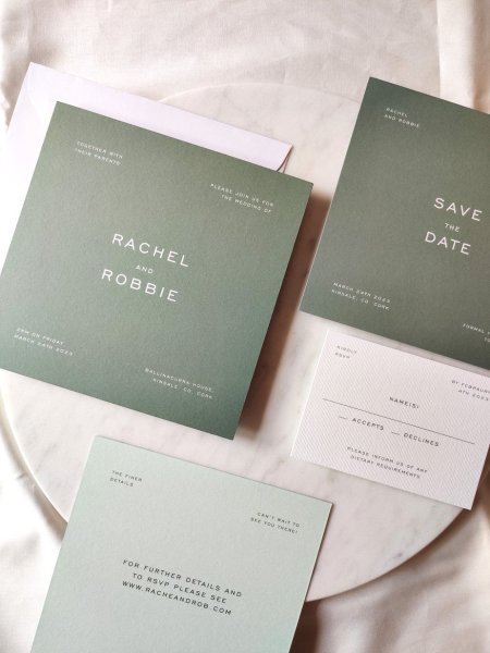 Spring Wedding Invite | One Fab Day