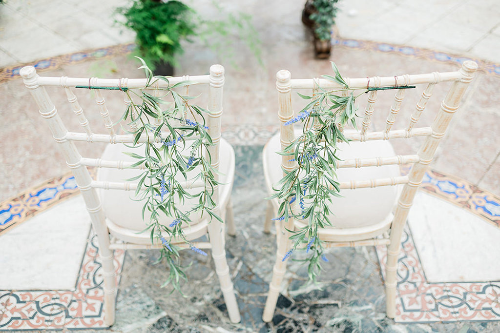 wedding chair decor