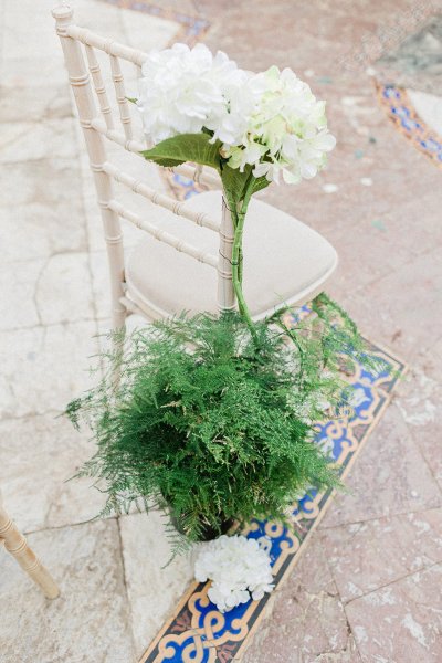 ceremony decor aisle ends