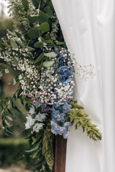 Close up flowers bouquet