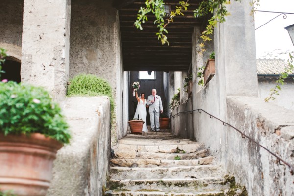 bride and father