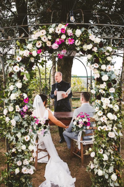 bride and groom couple and ceremony