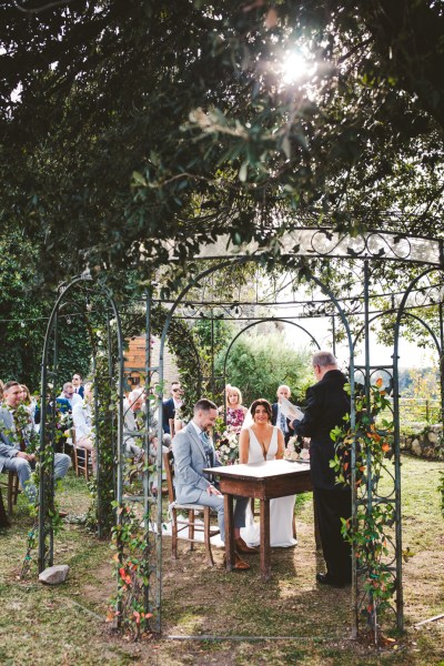 outdoor ceremony