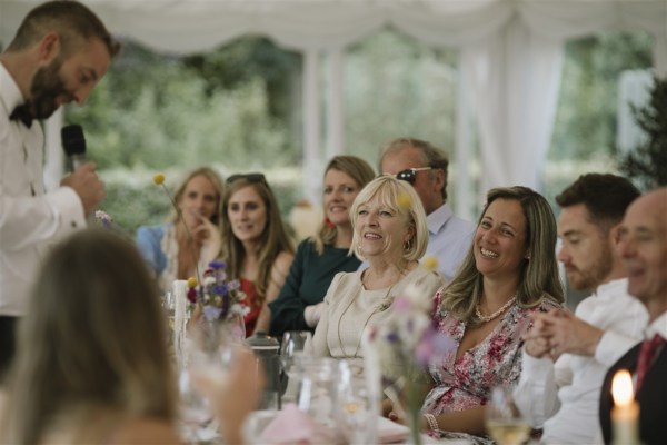 guests listen to speeches