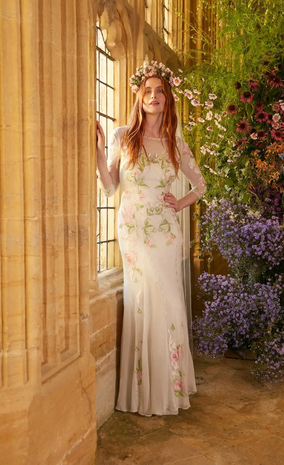 Floral Print Wedding Dress | see them all on OneFabDay.com Temperley London Aubrey Dress