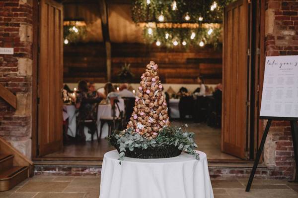 croquembouche wedding cake