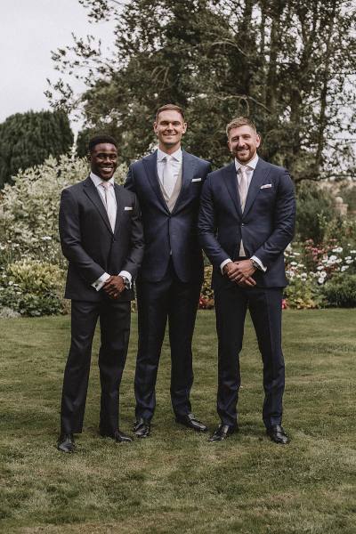 groom and groomsmen