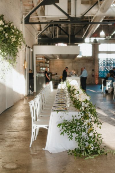 top table decor flowers