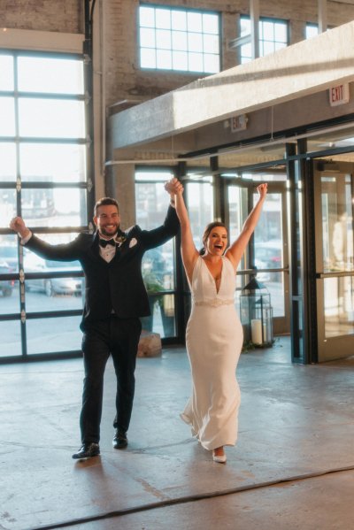 bride and groom entrance