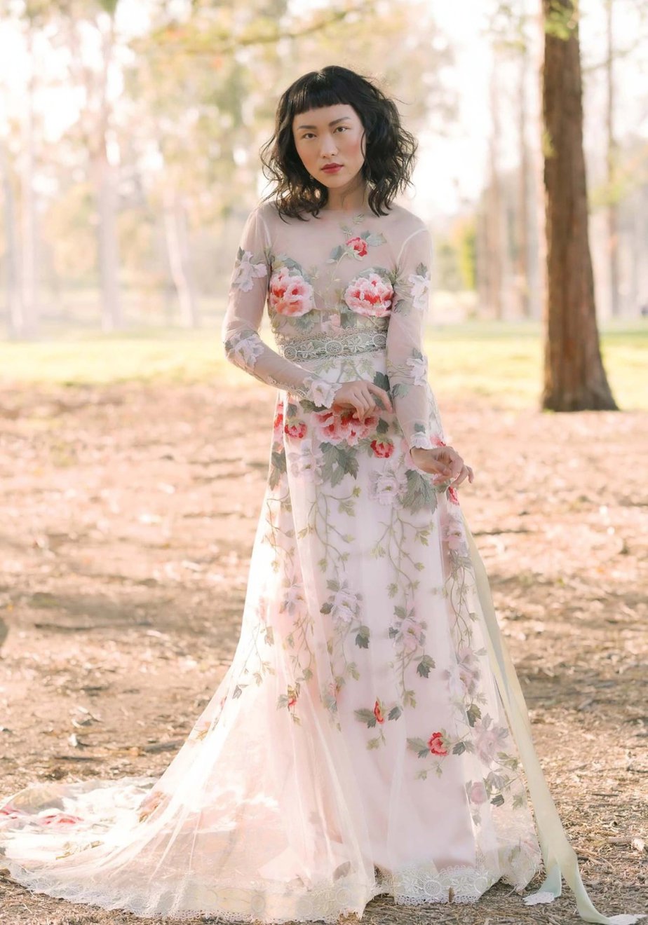 Flora Gown. Photo by Claire Pettibone