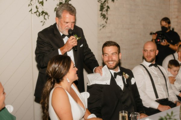 bride and groom speeches