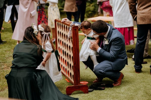 wedding games garden