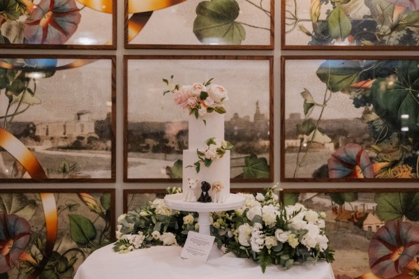 the ivy merrion hotel table wedding cake