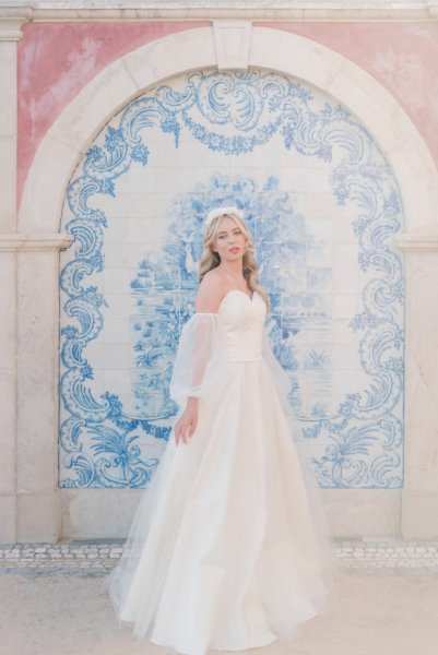 bride at Palacio de Estoi