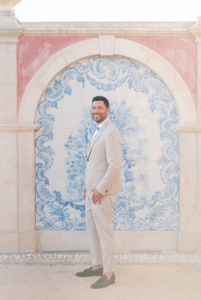 groom at Palacio de Estoi