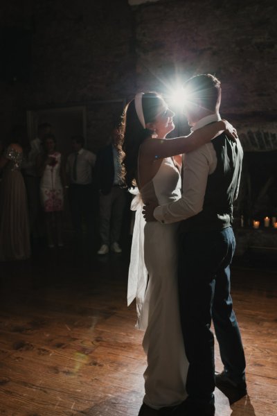 Couple bride groom first dance dancing