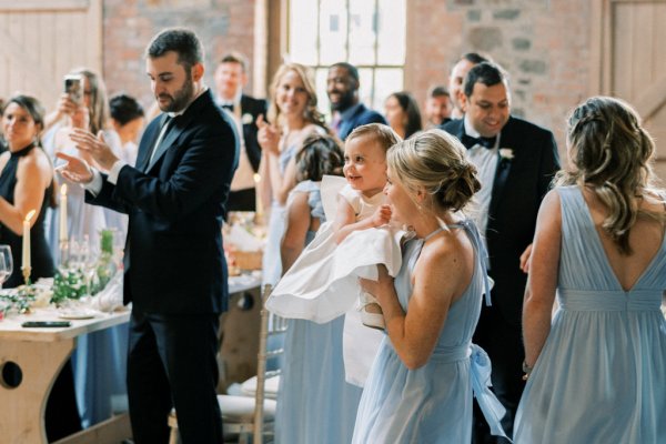 Guests in ceremony room