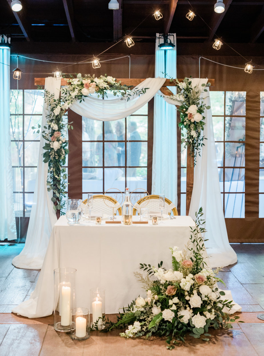 sweetheart top table