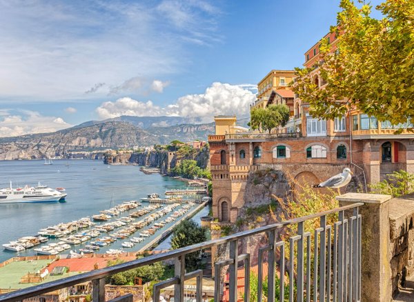 Sorrento Coast Italy harbour seafront