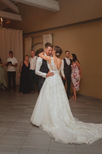 Couple first dancing dance