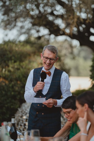 Friends speech at wedding