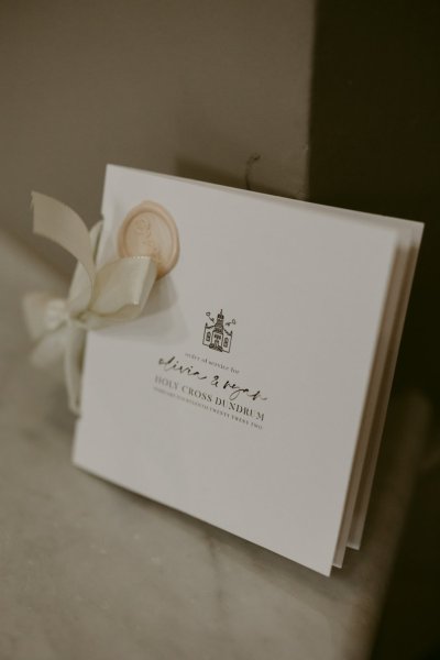 Booklet ribbon