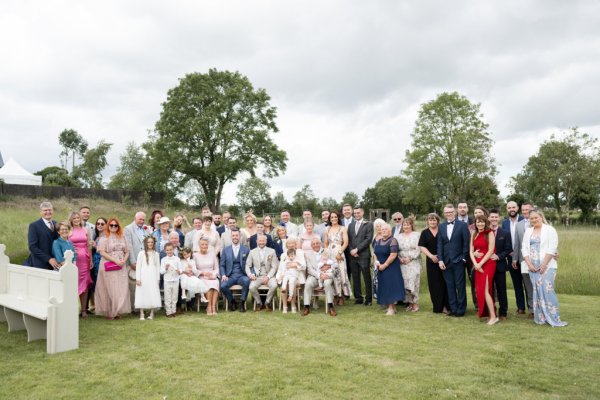 Guest grooms family photograph portrait