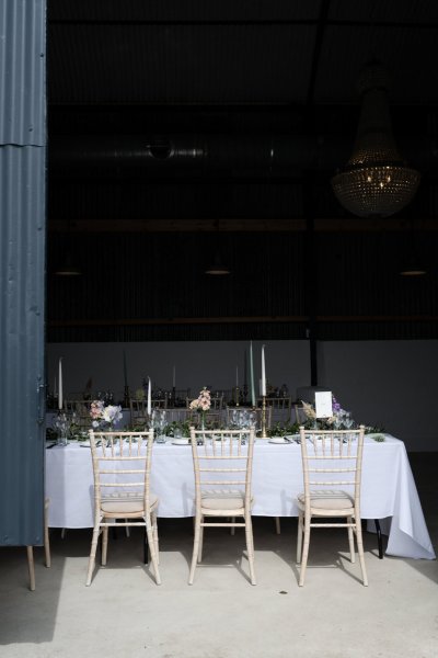 Chairs wedding dining room empty interior