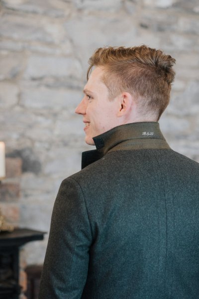 Groom ready for wedding