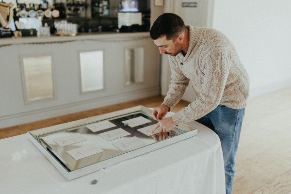 Frame letters signing