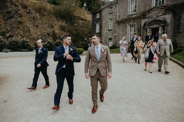 Groom and groomsmen