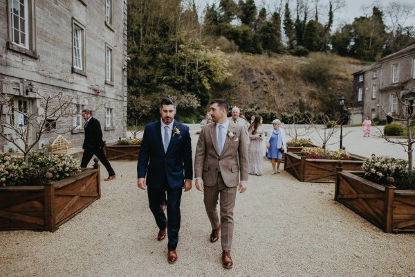 Groom and groomsmen