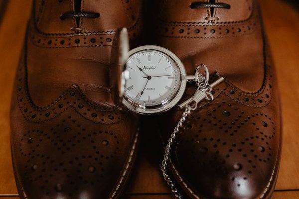 Clock watch pocket watch detail