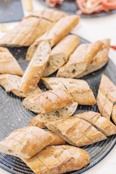 Finger food garlic bread