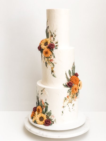 Fall & Autumn Wedding Cakes | See them all on One Fab Day