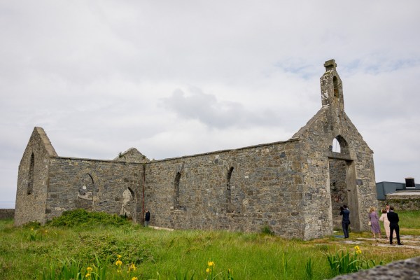 Castle/chapel exterior detail