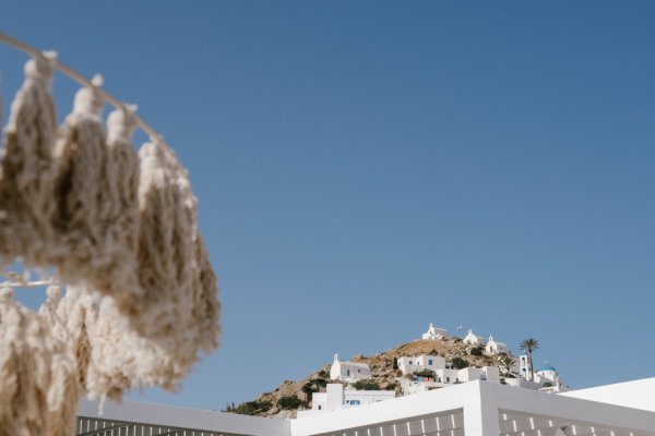 Houses landscape Greece