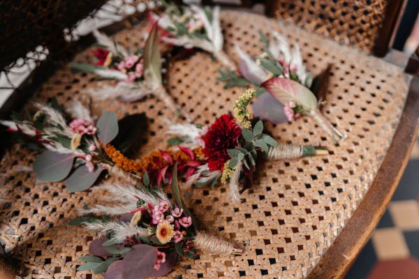 Flower display detail