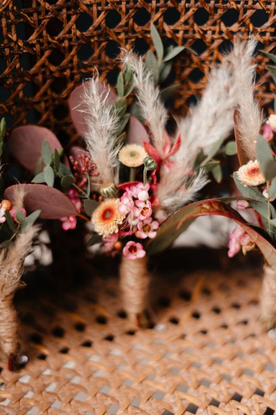 Flower display detail